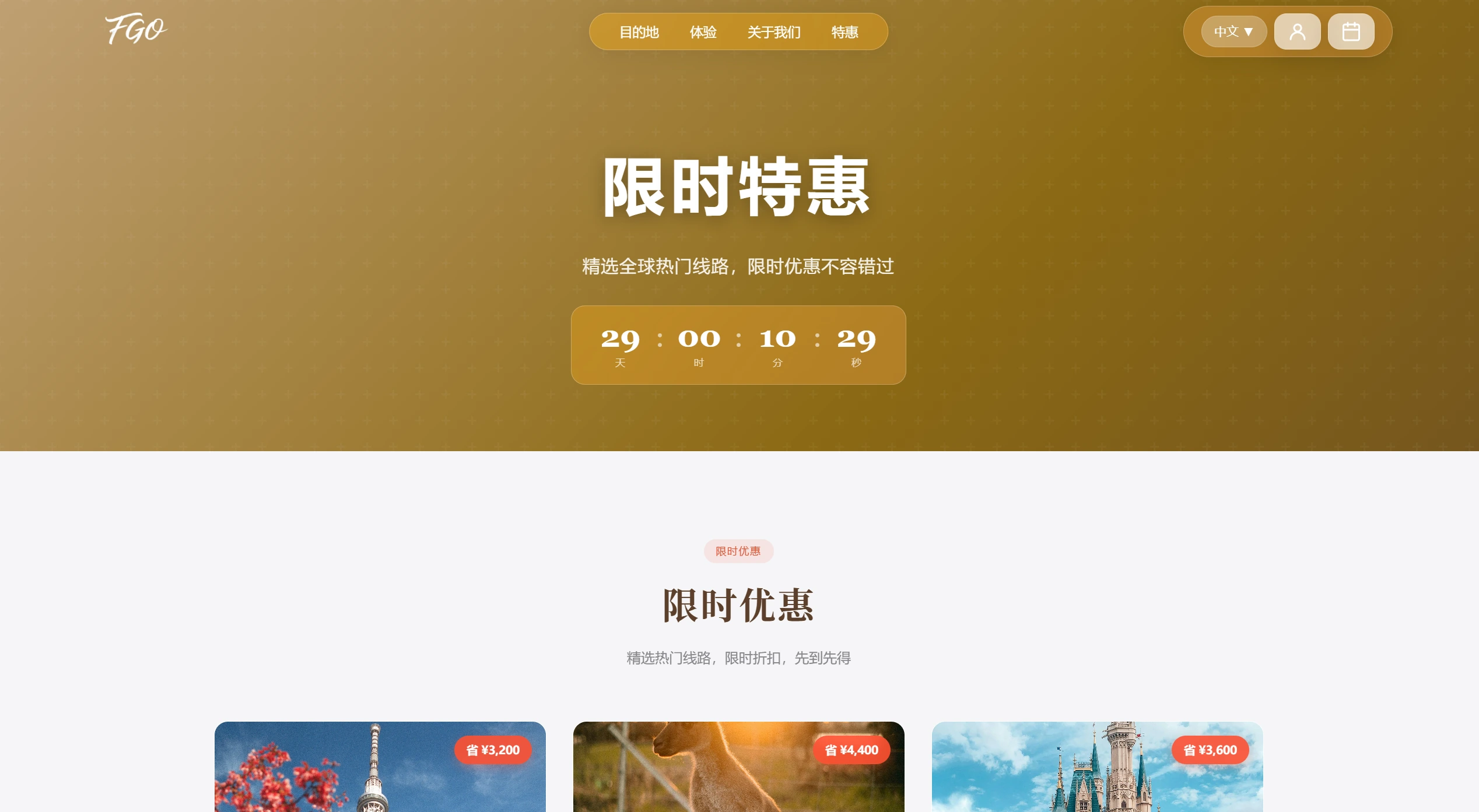 限时特惠